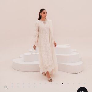 Elegant Cream Lace Dress